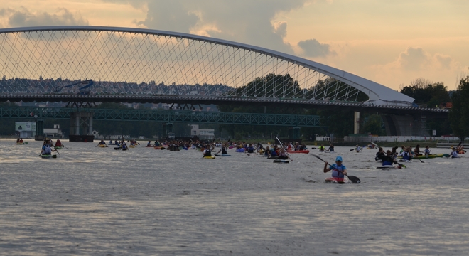 Pádlojízda 2013 – příprava na slalomové MS