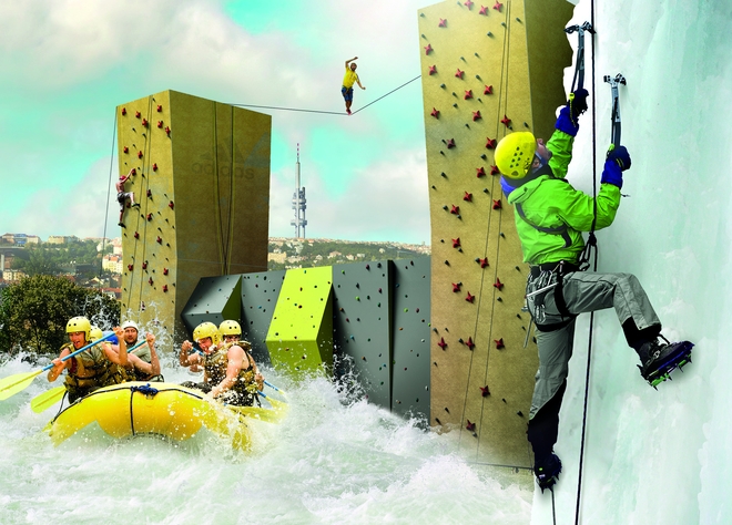 Vyzkoušejte rafting v trojském kanále!