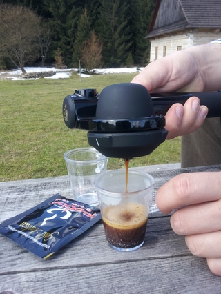 Cestovní kávovary HANDPRESSO – espresso kdykoliv a kdekoliv