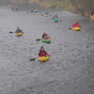 Vánoční splutí Otavy s Lubomírem Brabcem