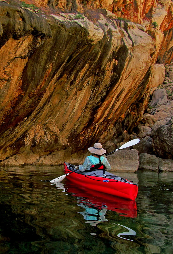 Krásné útesy Rabu