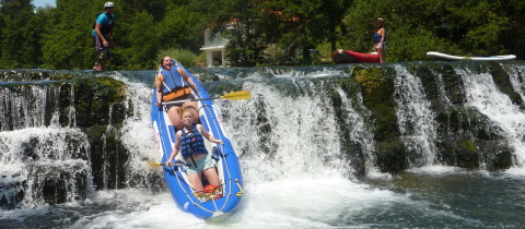 Zábavné prahy na Krce