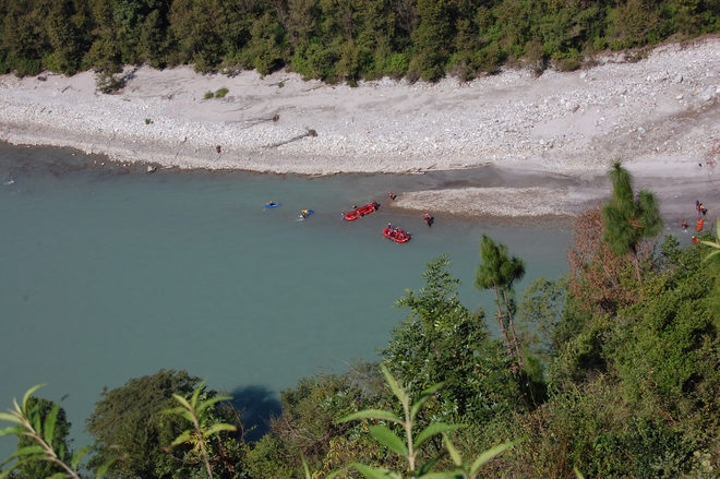 Indie 2013 – spodní Alaknanda a Nandakini