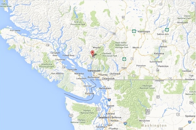 Cheakamus River - kanadská turistika