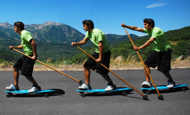 Není voda? Pádlujte přece na suchu