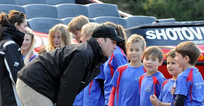 Vodní dobrodružství britského královského páru 