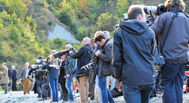 Vodní dobrodružství britského královského páru 