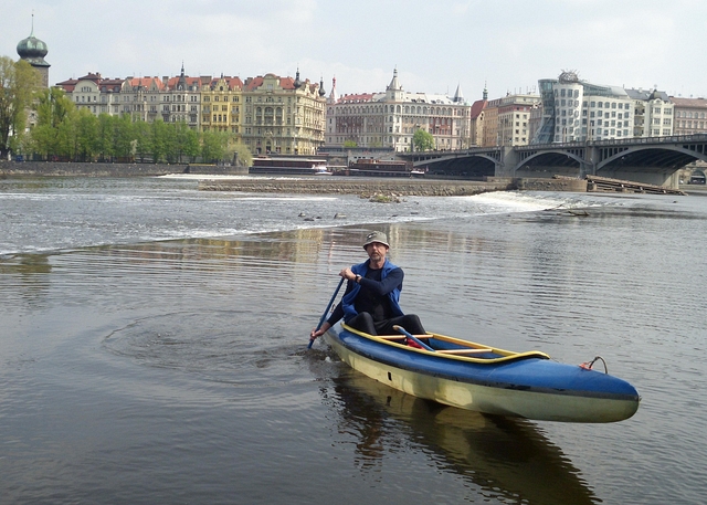 Divoká voda v Praze