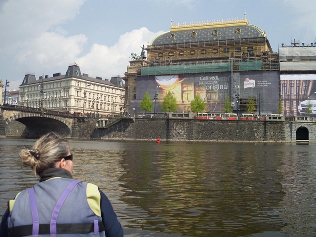 Divoká voda v Praze