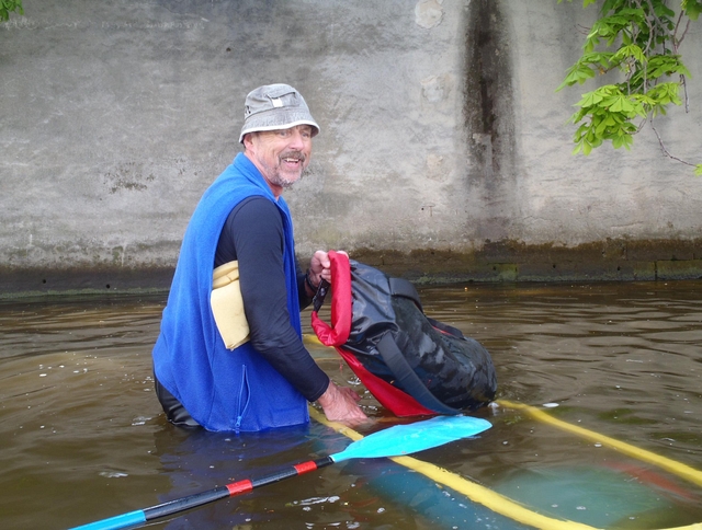 Divoká voda v Praze