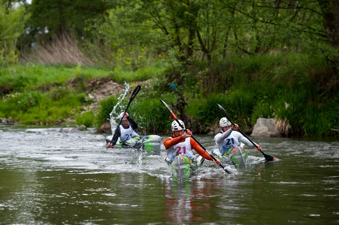 První medaile z MČR ve sjezdu na divoké vodě