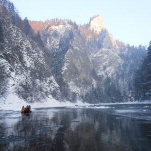 Zimný splav Prielomom Dunajca 2015