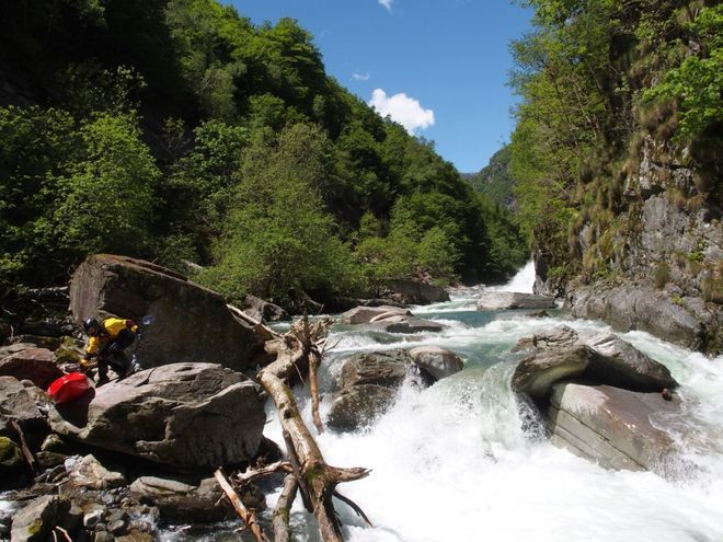 Parádní slunečný den na Ribu