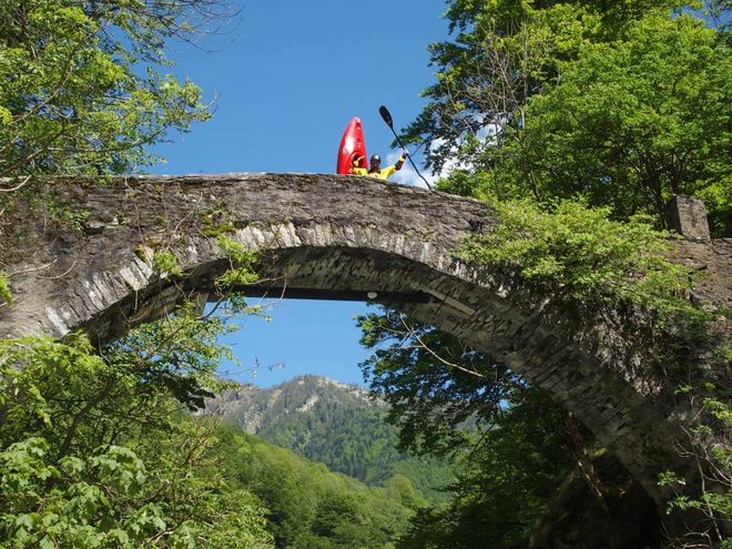 Ribo jsme si během zájezdu sjeli hned několikrát