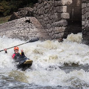 Jak jsme jezdili po dně přehrady