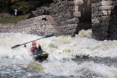 Jak jsme jezdili po dně přehrady