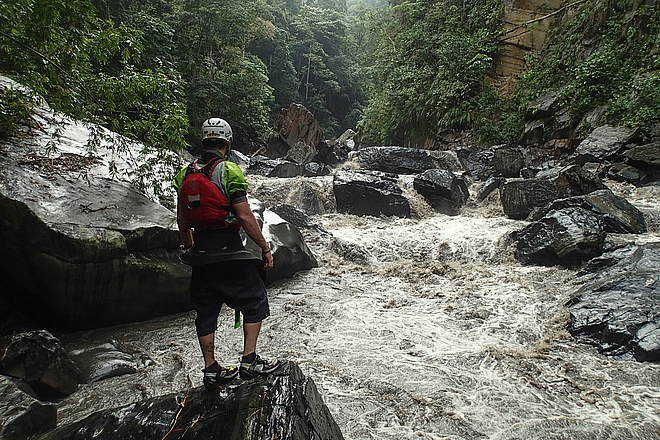 Scoutovanie na Rio Negro v Kolumbii 2014