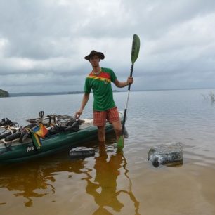 Cyklokajakářská výprava podél břehů Konga a Gabonu 