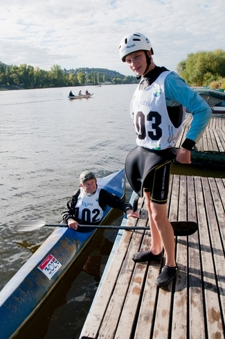 S vnukem Mikulášem, Tři jezy 2015