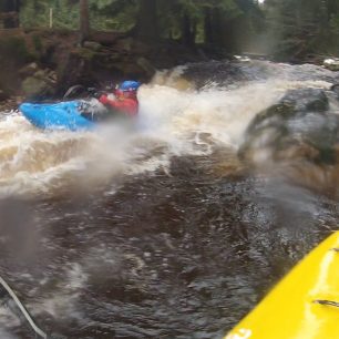 Pěkná pasáž na horní Rolavě