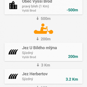 Mobilní aplikace - GPS kilometráž
