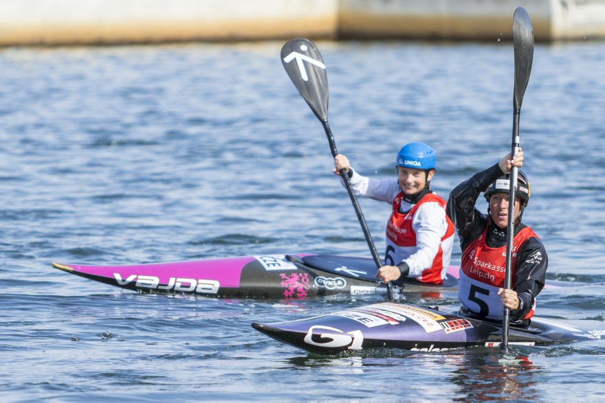 V kategoriii kajakářek se budou o Rio rvát hlavně Kateřina Kudějová a Štěpánka Hilgertová