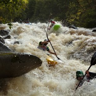 Hromadný průjezd Škvírou při ZET Dam2Dam 2016 / F: JKB