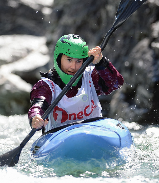 Lucie Šedivá ve finále Bramset Downhill / F: Njål Arnar Johansen