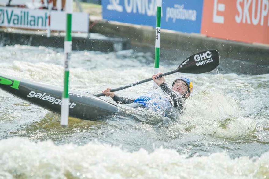 Vávra Hradilek při kvalifikační jízdě / F: Jan Luxík