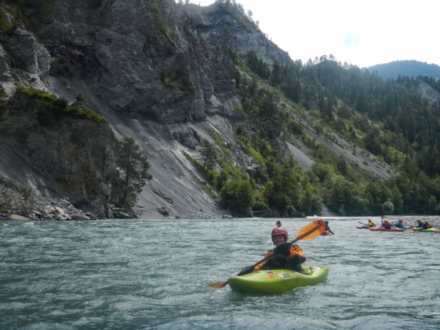 Spodní část kaňonu, Vorderrhein