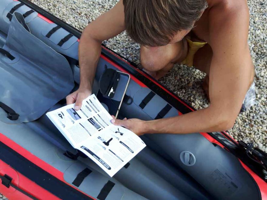 Upevnění pedálů dle návodu / F: David Gladiš