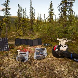 Solární elektrárna, v celé sestavě / F: Fjolls Expedition