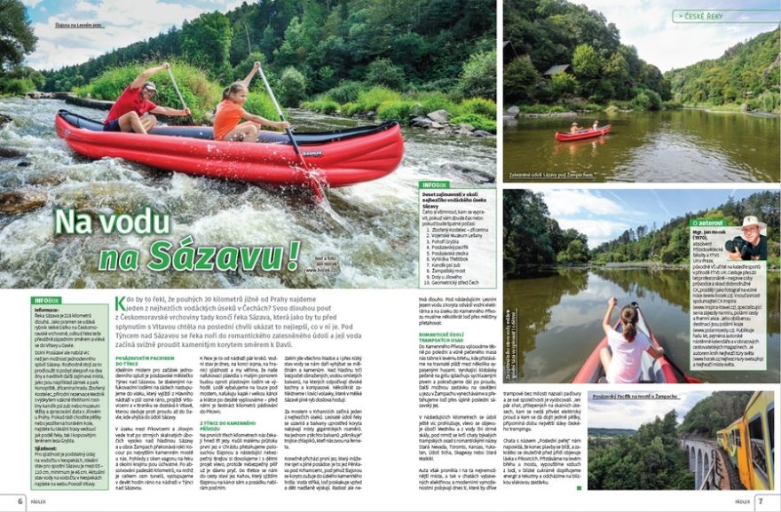 Sázava, Týnec - Pikovice