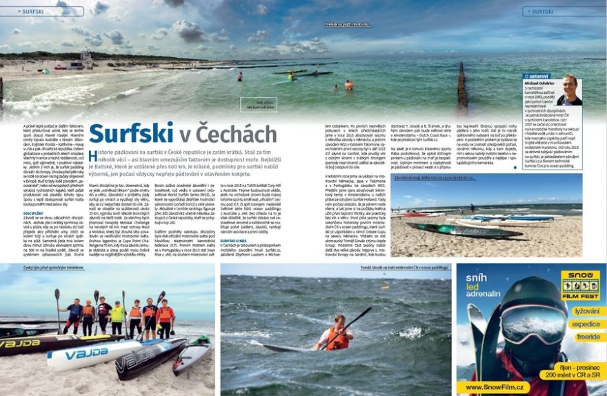 Surfski v Česku