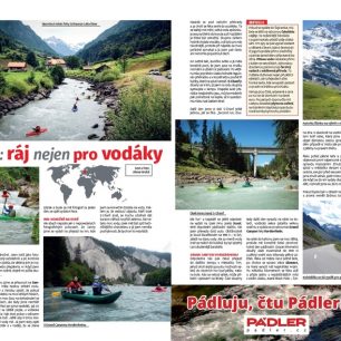 Švýcarsko - (nejen) vodácký ráj
