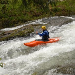 Skluzavka u potrubí / F: archiv Tydra půjčovna lodí