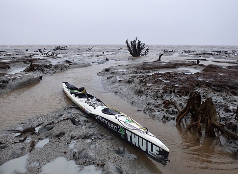 Přistání v amazonské deltě