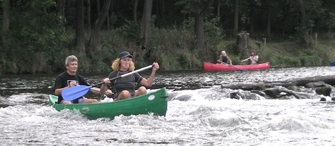 Berounka, horní tok z Plzně do Zvíkovce
