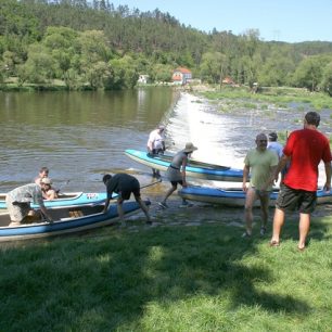 Berounka je vhodná i pro rodiny s dětmi