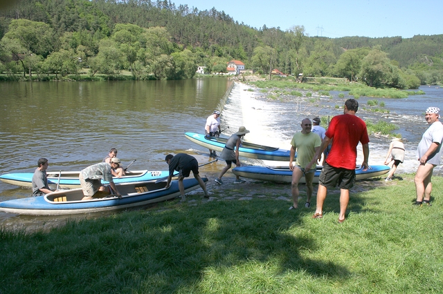 Berounka je vhodná i pro rodiny s dětmi
