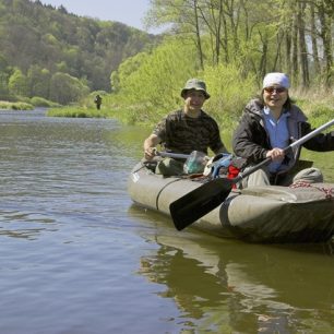 Klidná romantická plavba po Berounce
