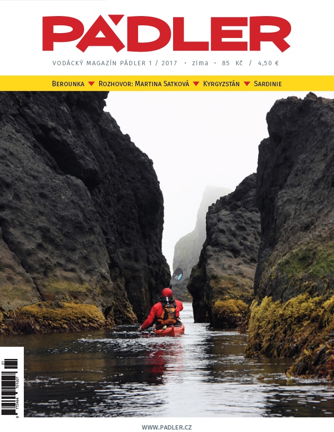Pádler 1/2017 titulní strana