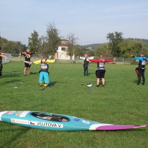 Před pádlováním je důležitá pořádná rozcvička