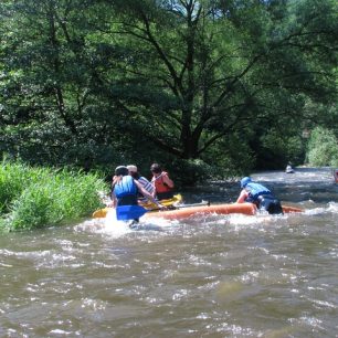Některé úseky jsou vhodné pouze pro zkušenější vodáky