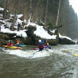 Peřej Tobogán na Kamenici