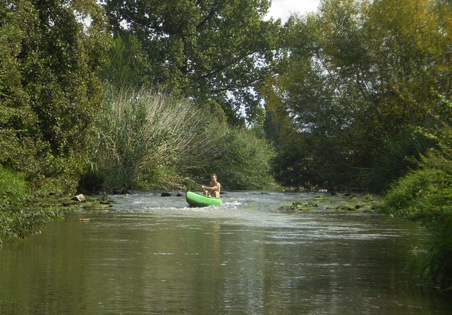 Loučná je turistická řeka vhodná i pro začátečníky