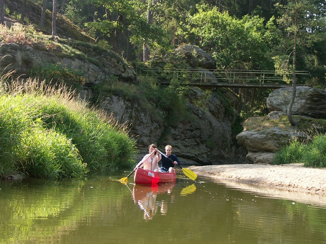 Lužnice je řeka vhodná i pro začátečníky