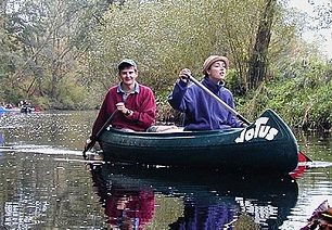 Malše nad přehradou