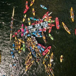 Začátek splutí na jezeře Bohinj ve Slovinsku / F: Matic Oblak