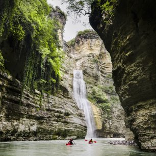 V kaňonu řeky Osumi, Albánie / F: Jan Pirnat